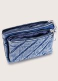 Persea cotton denim coin purse DENIM LIGHT DENIMGRIGIO GREY Woman image number 2