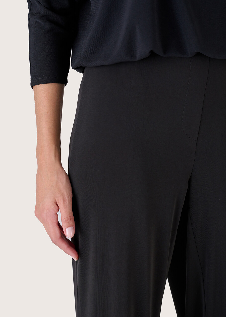 Giorgia palazzo trousers NERO BLACKBLU Woman , image number 3