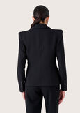 Giulia technical fabric blazer NERO BLACK Woman image number 4