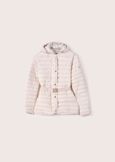 Piuma down jacket ROSANERO BLACKBEIGE LATTE Woman image number 5