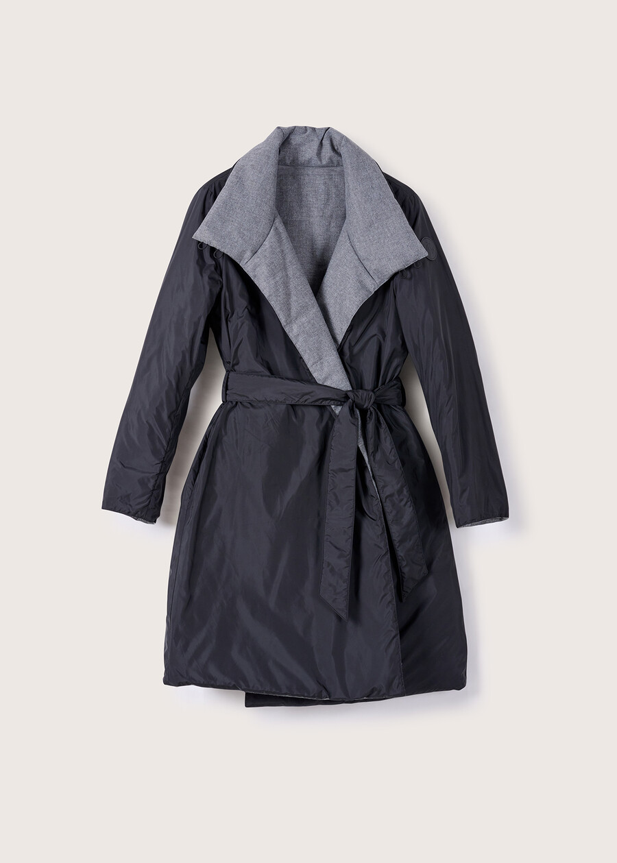 Peter down jacket in double face design GRIGIO Woman , image number 9