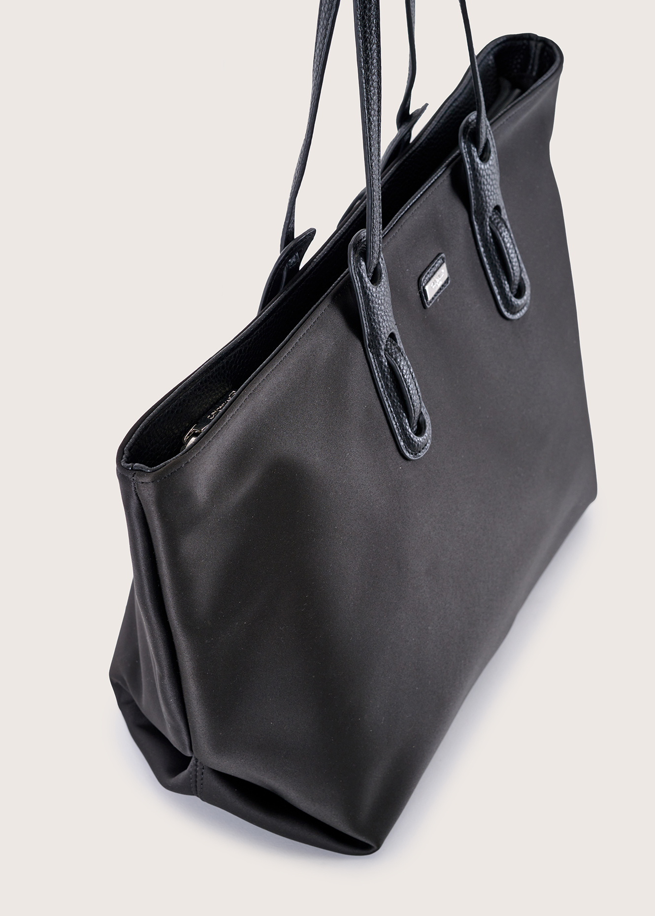 Bally black leather discount bag