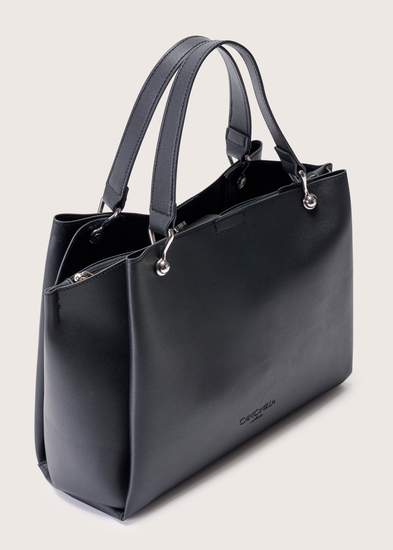 Balia eco leather shopping bag 112629 Woman Camomilla Italia