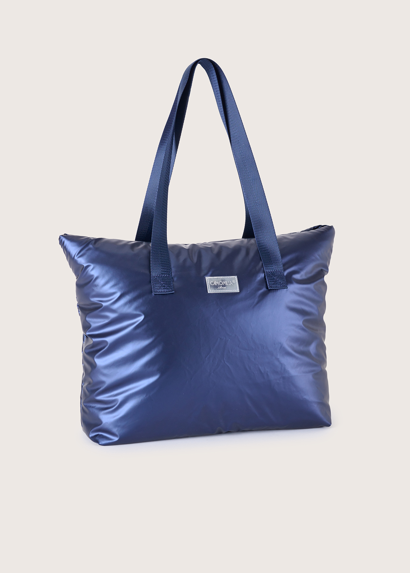 BORSA SHOPPER SCUOLA E TEMPO LIBERO CAMOMILLA MILANO ORIGINAL BLU