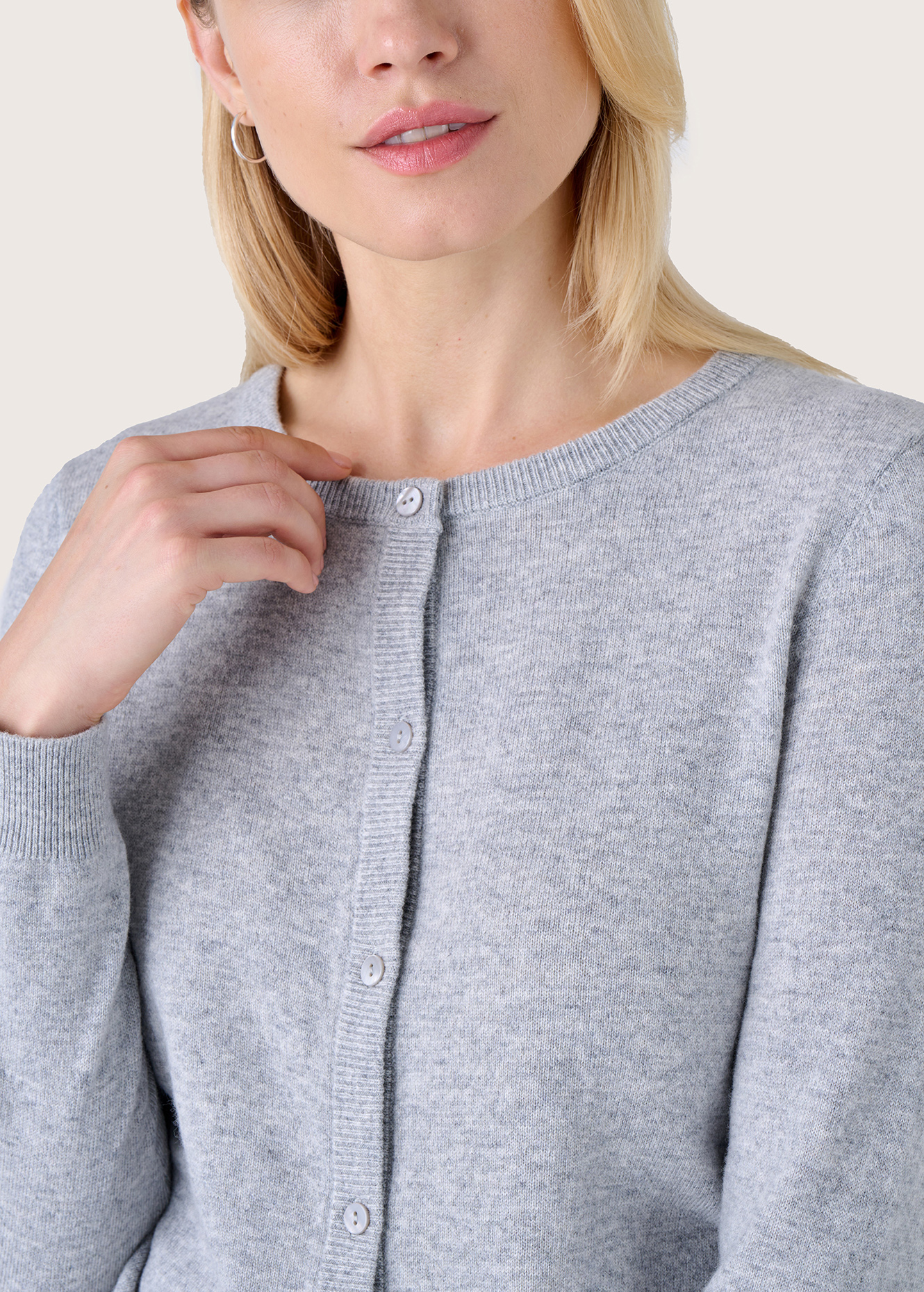 Cardigan Clear 100% lana e cashmere - Donna - Camomilla Italia®