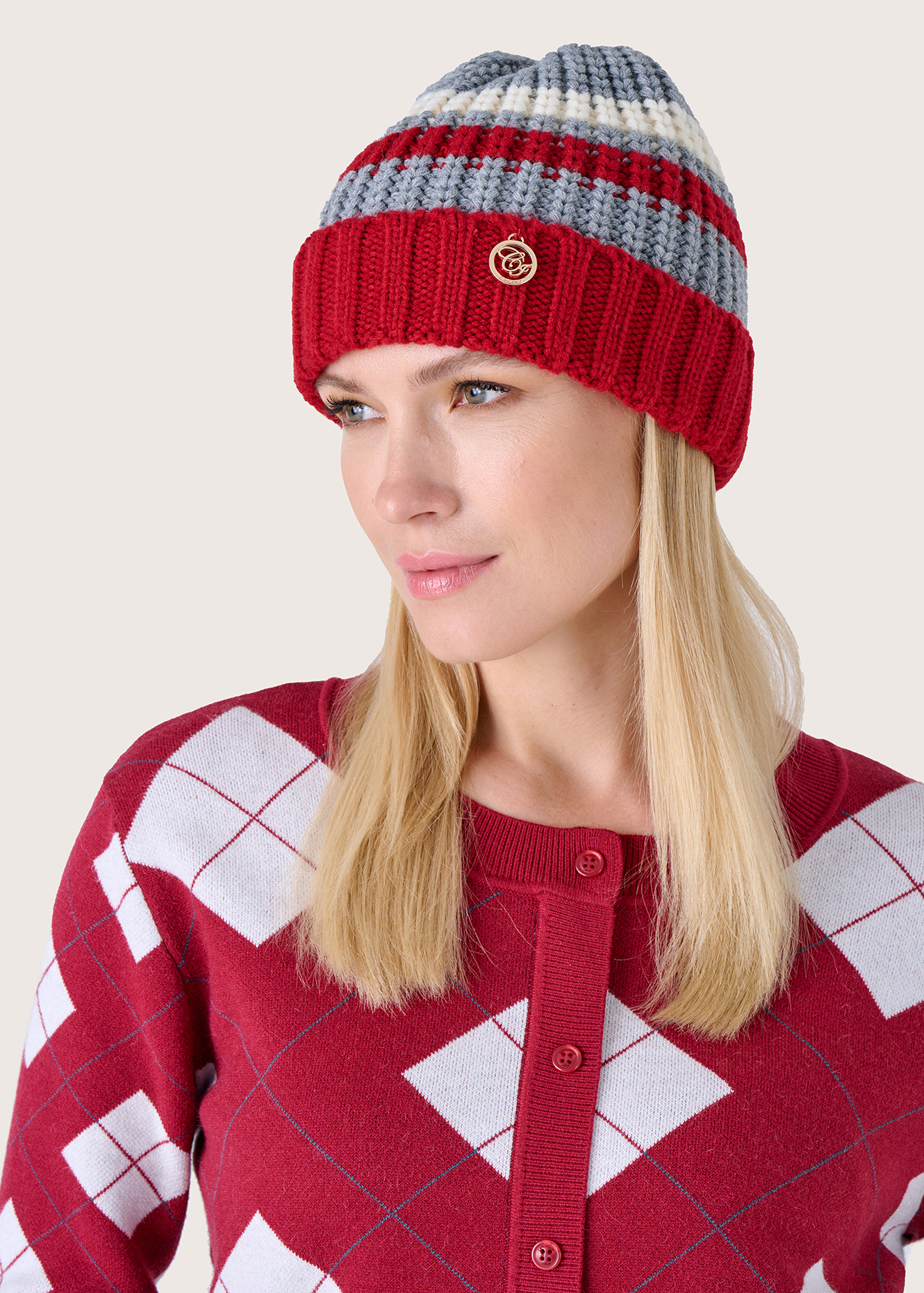 Carita striped cap